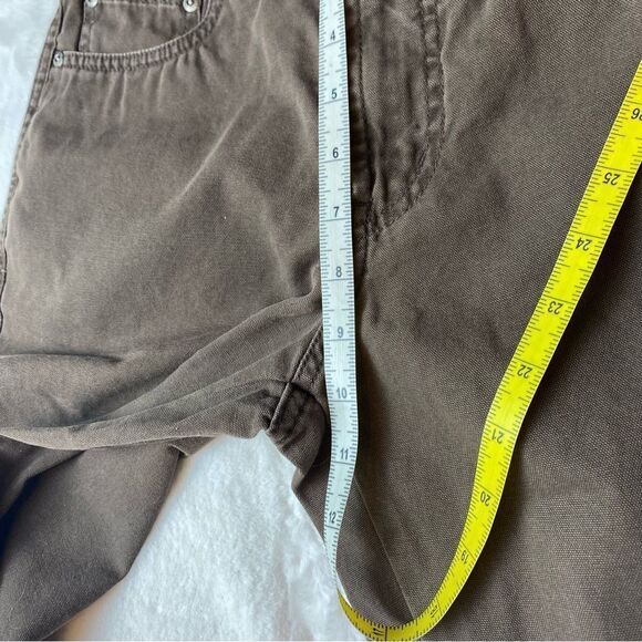 Hughes Men,'s Wear Brown Canvas Pants Size 38 - Picture 13 of 14